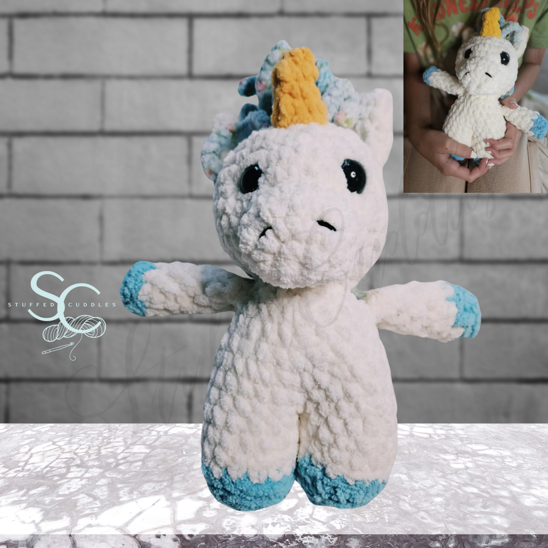 Buttercup the Unicorn - 3-D Soft Plush Toy